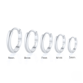 wholesale S925 Sterling Silver Ins Style Geometric Minimalist Ear Clips, Cross-border Bestseller Versatile Ear Cuffs-0-2