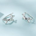 wholesale 925 Sterling Silver Butterfly Drop Earrings For Women Jewelry Gift-0-1