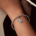 wholesale Silver S925 personalized tarot pendant with moon charm for bracelet making-0-3