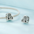 wholesale S925 silver hollow family tree beads, loose charms for jewelry making-0-2