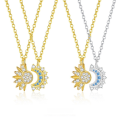 wholesale S925 Sterling Silver Sun Moon-0-0