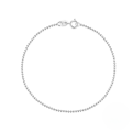 wholesale 18k Gold Plated S925 Sterling Silver Basic Bead Bracelet For Women-0-4