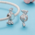 wholesale S925 Sterling Silver Candy Beads Bracelet, Dessert Food Charms。-0-2