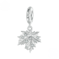 wholesale Metal Ginkgo & Maple leaf beads for autumn series bracelet charms kit-0-5