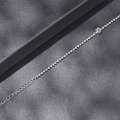 wholesale S925 silver platinum-plated crystal moissanite bead bracelet, glamorous and stylish-0-2