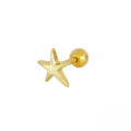 wholesale S925 Sterling Silver Geometric Star Zircon Cartilage Piercing Ear Studs-0-4