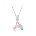 wholesale S925 sterling silver novelty game machine pendant charms beads jewelry accessories-0-0