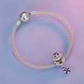 wholesale 925 silver beads fantasy cat charm bracelet jewelry wholesale-0-2