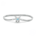 wholesale S925 moonstone butterfly basic bracelet hot-selling fresh accessories BSB113-0-0