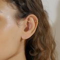 wholesale Metal Double-layer Arc Ear Clip For Non-pierced Ears, Amazon Cross-border Ins Hit, Small And Exquisite Design With Premium Elegance-0-2