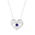 wholesale S925 Sterling Silver Classic Evil Eye Pendant Necklace, Versatile, Creative Ins French Style Choker-0-4
