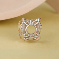 wholesale S925 silver ginkgo leaf butterfly beaded bracelet, versatile charm beads-0-1