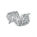 wholesale Sterling Silver S925 Autumn Leaf Beads Bracelet Handmade Charms SCC2575-0-0