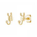 wholesale S925 Sterling Silver Creative Fun Scorpion Fashion Earrings,ins-0-0