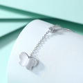 wholesale 925 Sterling Silver Cubic Zirconia Butterfly Lariat Drop Pendant Necklace For Women-0-2