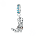 wholesale S925 silver Western cowboy bead pendant, ethnic style, loose beads jewelry-0-5