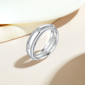 wholesale S925 sterling silver cz simulated diamond full-heart design ring for women-0-1