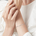 wholesale 925 Silver D-Color Moissanite Bracelet Women's Sterling Silver Designer Style-0-3