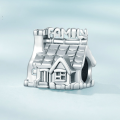 wholesale S925 sterling silver home electroplated bead bracelet charms SCC2503-0-2
