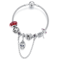 wholesale S925 Sterling Silver Retro Dark Halloween Bead Bracelet Set Diy Mix-0-0