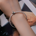 wholesale Pure Silver S925 Koala Tree Bead Bracelet, Simple Enamel Cute Animal Charm 11 words-0-2