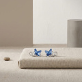 wholesale 925 Sterling Silver Blue Crystal Butterfly Stud Earrings White Gold Plated-0-2