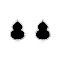 wholesale 925 Sterling Silver Elegant Teardrop Earrings With Pearl-edged Design-style