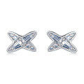 wholesale 925 Sterling Silver Elegant Star-shaped Zircon Earrings In Sterling Silver-0-1