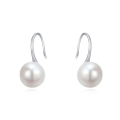 wholesale 925 Sterling Silver Elegant Pearl Drop Earrings In Sterling Silver-0-0