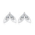 wholesale 925 Sterling Silver Elegant Silver Stud Earrings With Marquise Zircons - Timeless Sophistication-0-0