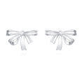 wholesale 925 Sterling Silver Elegant Silver Metallic Bows For Gift Wrapping And Decor-0-0