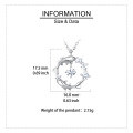 wholesale 925 Sterling Silver Eternal Grace: Dolphin Zircon Pendant Necklace-0-3