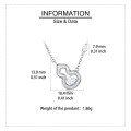 wholesale 925 Sterling Silver Elegant Heart-shaped Moissanite Pendant Necklace With Delicate Chain And Charm-0-3