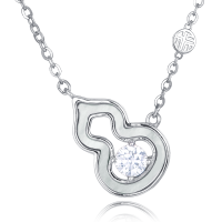 wholesale 925 Sterling Silver Elegant Heart-shaped Moissanite Pendant Necklace With Delicate Chain And Charm-style