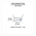 wholesale 925 Sterling Silver Exquisite 520 Heart Moissanite Pendant Necklace In Sterling Silver-0-3