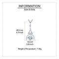 wholesale 925 Sterling Silver Elegant Moissanite Horseshoe Pendant Necklace In Plated with White Gold-0-2