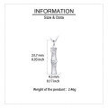 wholesale 925 Sterling Silver Elegant Silver Bamboo Pendant Necklace-0-3
