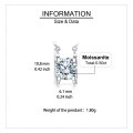 wholesale 925 Sterling Silver Elegant Solitaire Moissanite Necklace In Sterling Silver-0-2