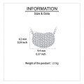 wholesale 925 Sterling Silver Elegant Zircon Heart Pendant On Silver Chain Necklace-0-3