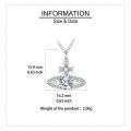 wholesale 925 Sterling Silver Elegant Zircon Pendant Necklace With Matching Rings: Timeless Luxury Jewelry-0-3