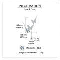 wholesale 925 Sterling Silver Elegant Moissanite-encrusted Butterfly Pendant Necklace With Timeless Charm-0-2