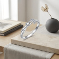 wholesale 925 Sterling Silver Cat Ring With Moon Design-0-1