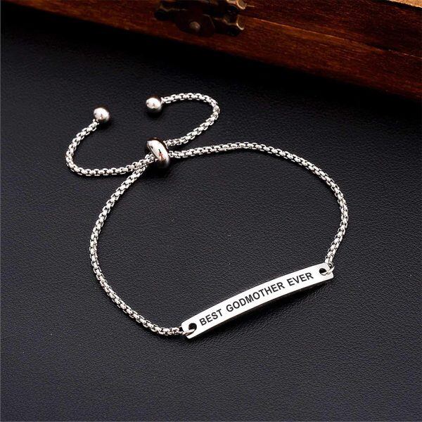 Sterling Silver Godmother Bracelet-2