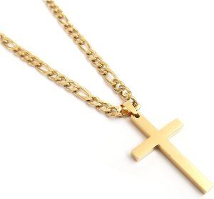 Sterling Silver Cross Necklace-0