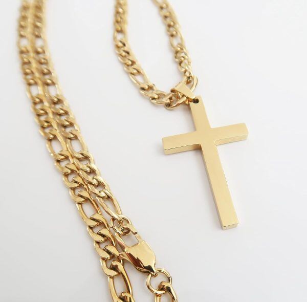 Sterling Silver Cross Necklace-2