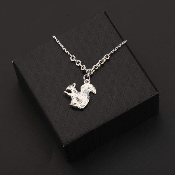 Sterling Silver Squirrel Charm Bracelet-3