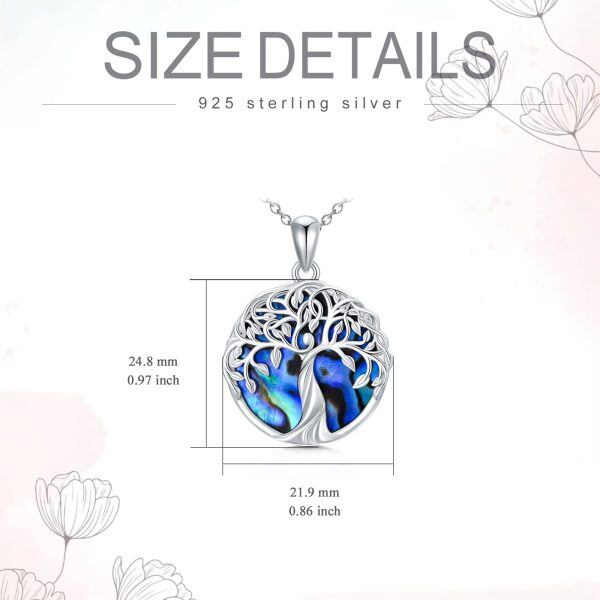 Sterling Silver Tree Of Life Necklace-4