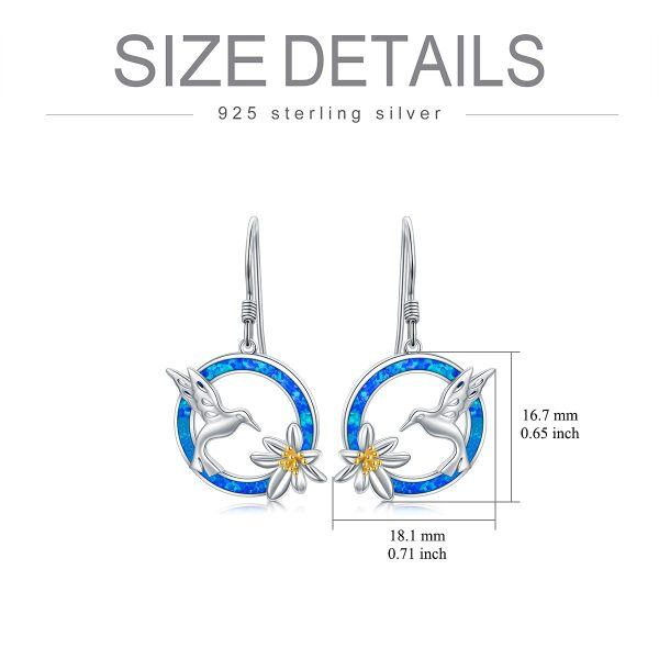 Sterling Silver Hummingbird Earrings-5