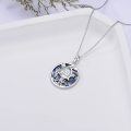 wholesale 925 Sterling Silver Sea Life Jewelry - Turtle & Starfish Pendant Necklace for Women Gift Ideas-0-3