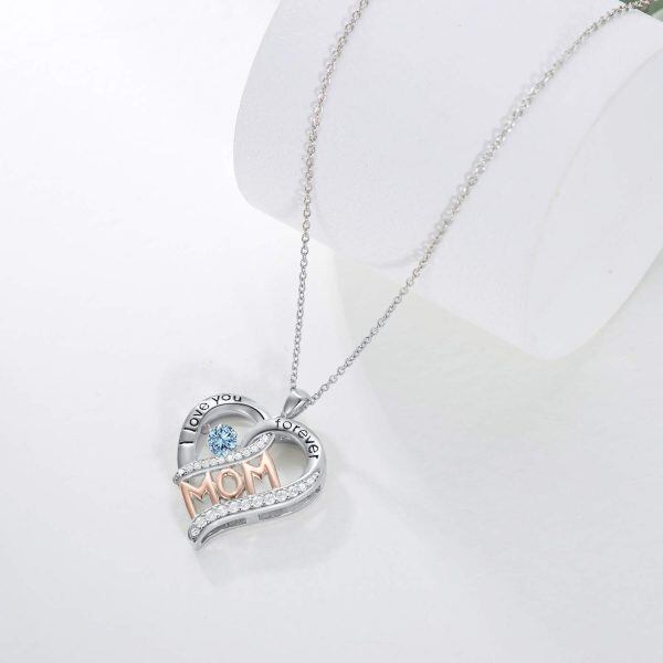 Sterling Silver Heart Necklace-4